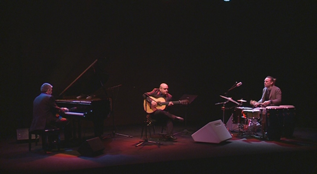 El trio de jazz flamenc de Barceló, Gómez i Alonso estrena projecte a les Fontetes