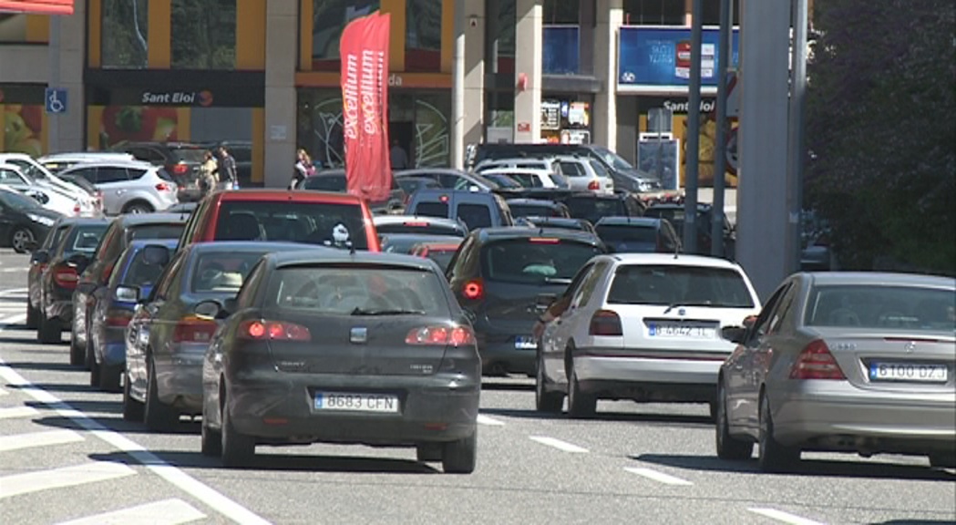 Entren a Andorra 40.000 vehicles des de dijous, menys dels previstos