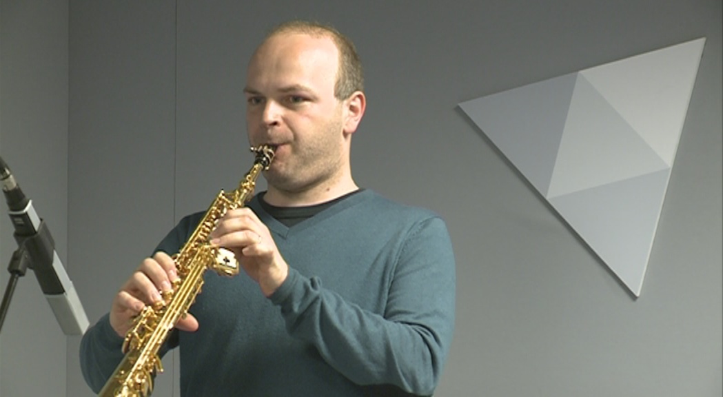 Vincent David, una de les primeres figures de l'Andorra Sax Fest