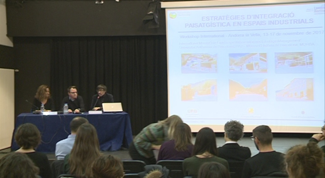 19 estudiants internacionals proposen solucions d'integració i baix cost per al paisatge d'Andorra la Vella