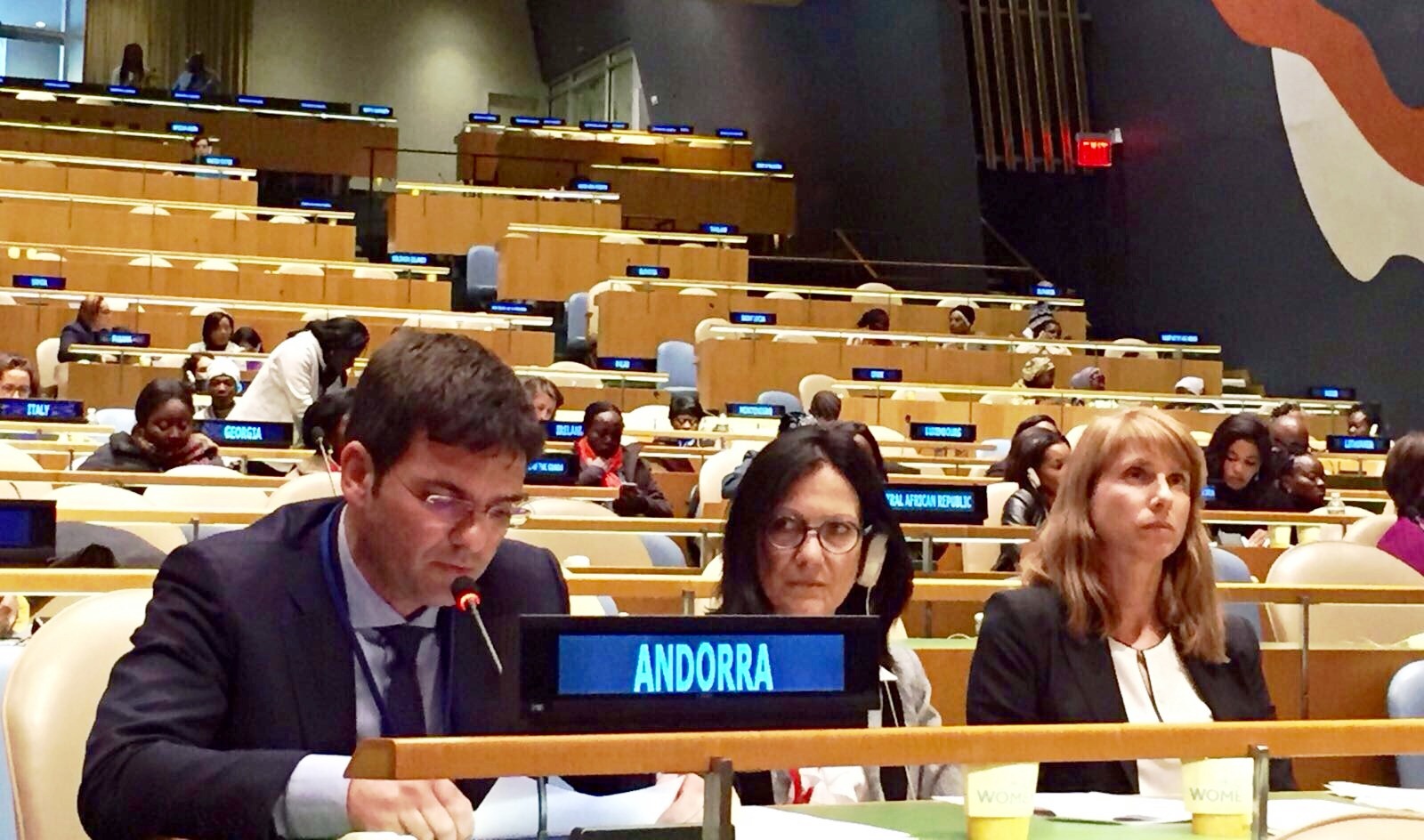 Andorra explica les seves polítiques d'igualtat a les Nacions Unides