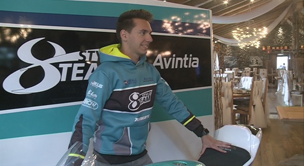 Cardelús serà el primer pilot andorrà a rodar amb una moto de MotoGP dilluns a Jerez