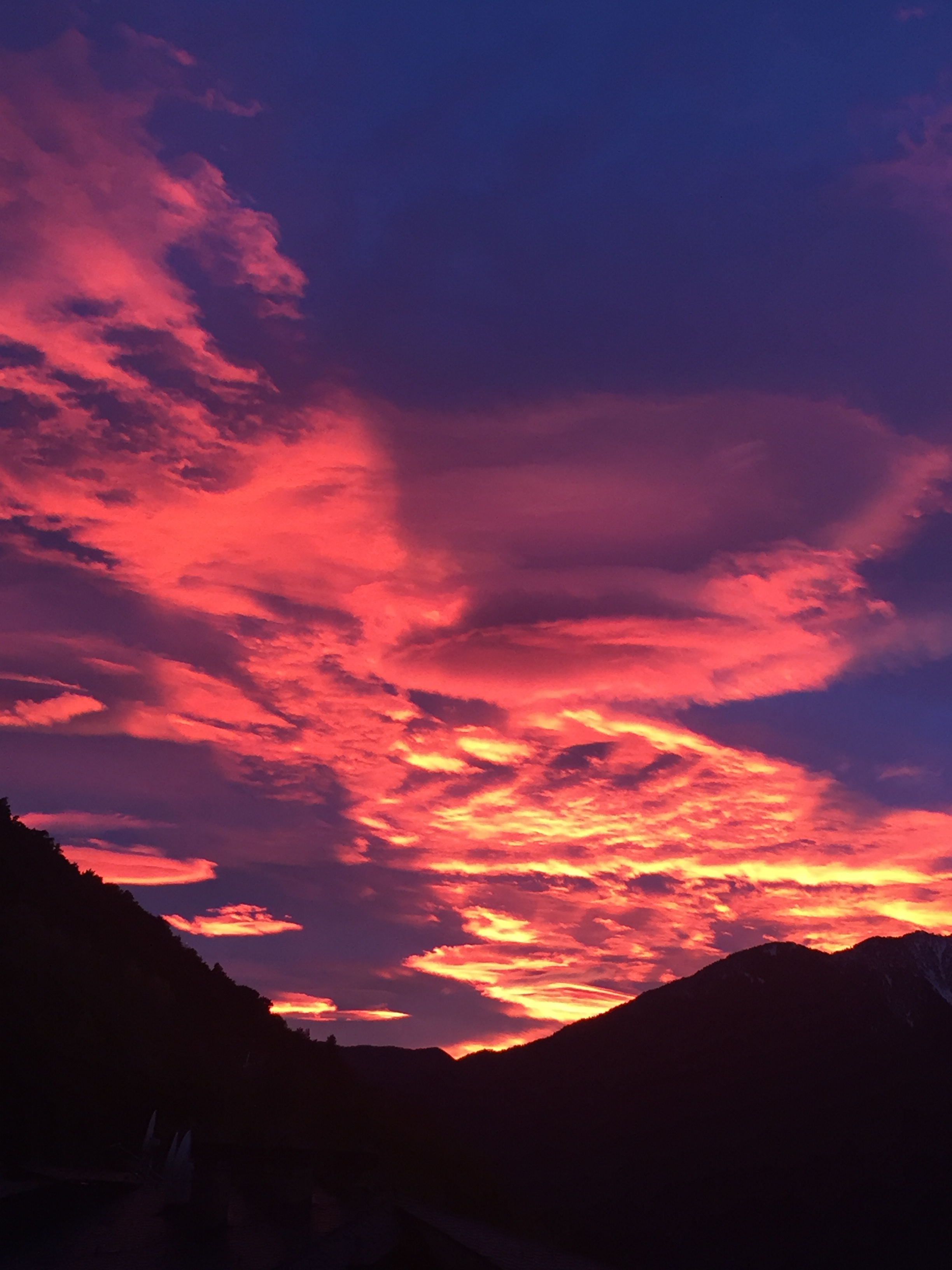 Posta de sol espectacular Des d'Escaldes - Alison Harmon