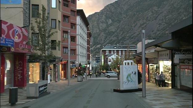 Els carrers s'apaguen després de l'Andorra Shopping Festival