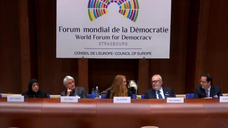 El Fòrum Mundial de la Democràcia, que ha tingut lloc aquesta set
