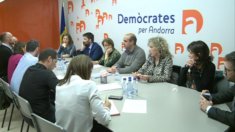 Demòcrates per Andorra ha començat la ronda de cont