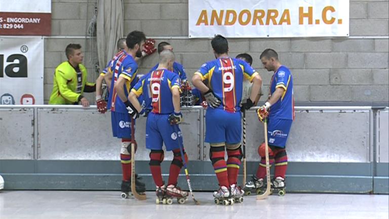 L'Andorra HC ha iniciat la temporada amb un empat a tres gols