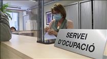 Un 21% menys de persones inscrites al servei d'Ocupació al juny