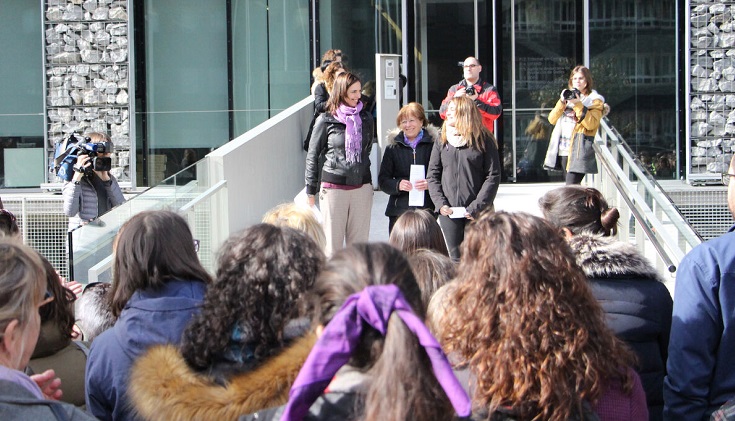 Acció Feminista es concentrarà a la plaça Lídia Armengol el 8 de març