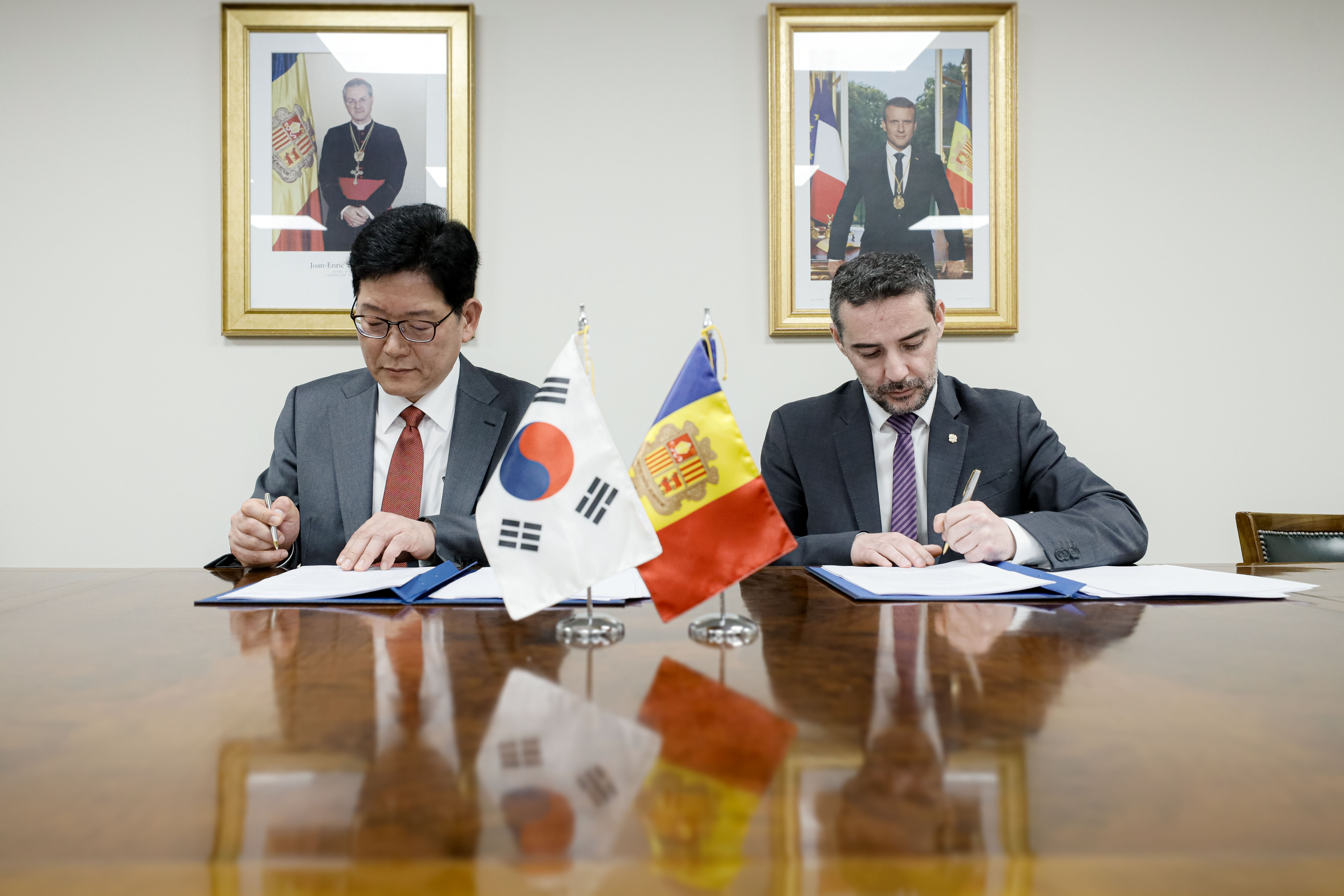 Andorra i Corea del Sud han tancat les negociacions per eliminar 