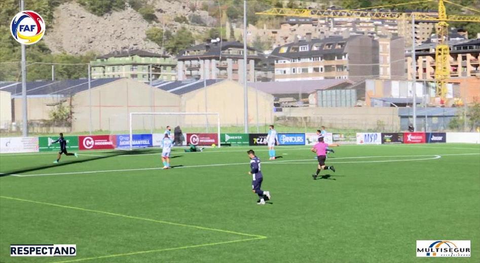Suspès el partit entre el Futbol Club Santa Coloma i la Unió Espo