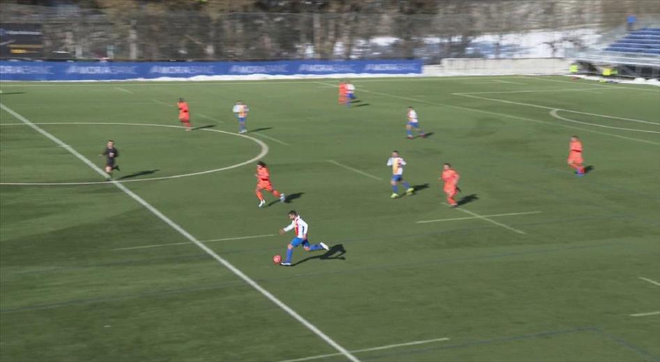 El Futbol Club Andorra-Leganés de la primera ronda de la C