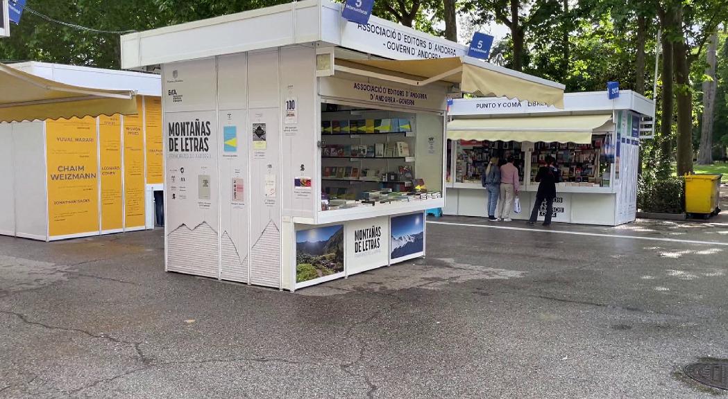 Andorra participa en la Feria del Libro de Madrid de manera oficial