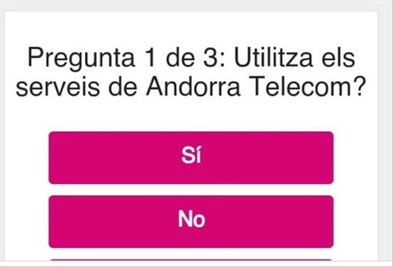 Andorra Telecom ha alertat aquest dimecres d'un frau per SMS.