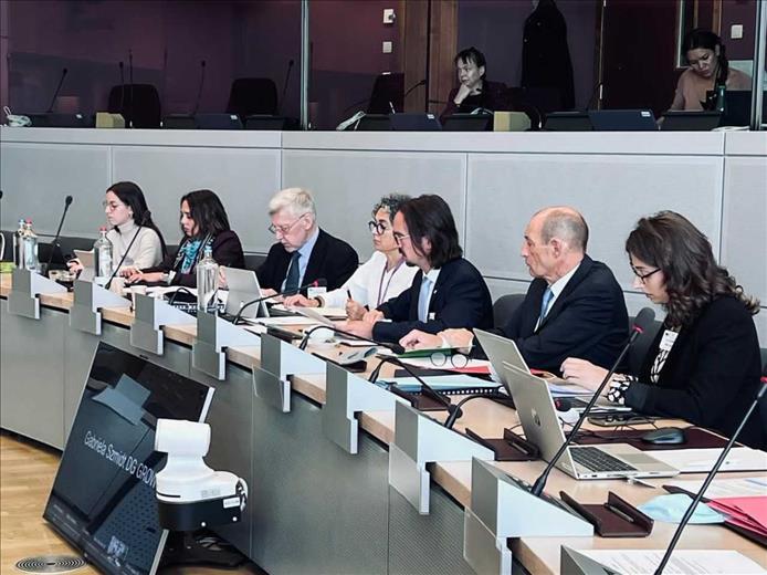 Les delegacions d’Andorra i la de la Comissió Europe