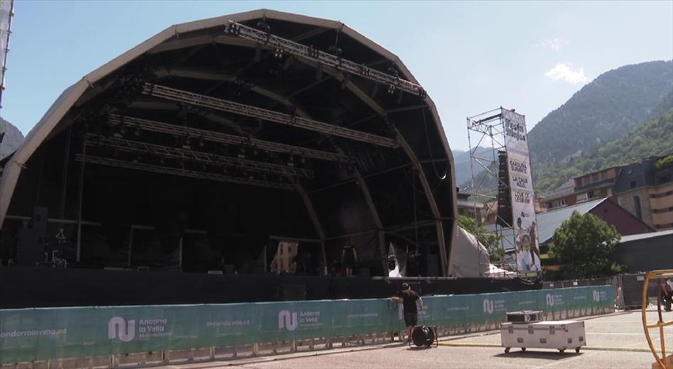 Els concerts de la festa major d'Andorra la Vella començaran aque