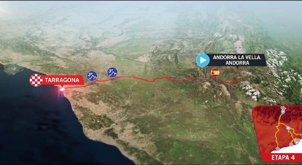 Arinsal serà el final de la tercera etapa de la Vuelta i Andorra la Vella, la sortida de la quarta