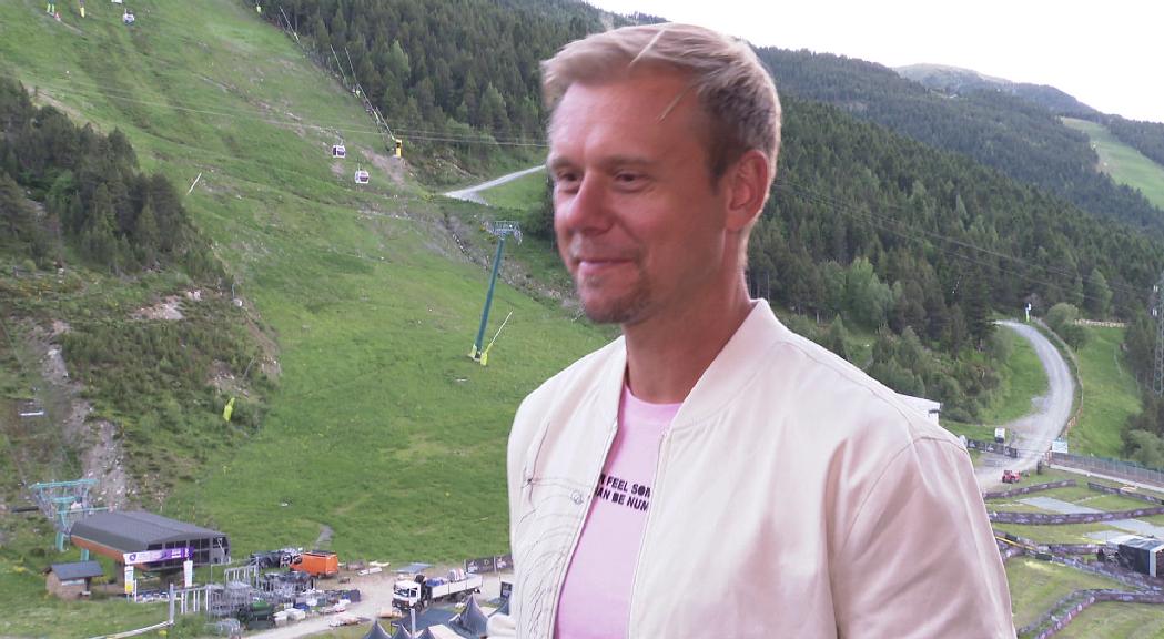 Armin Van Buuren ja és al país per donar el tret de sortida a l'Andorra Mountain Music