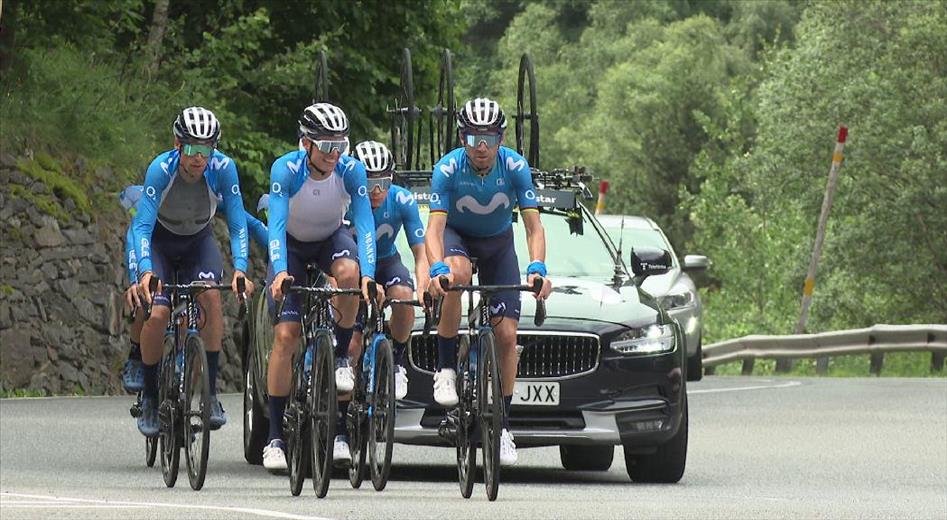 La quarta etapa de la Vuelta, amb sortida des d'Andorra la Ve