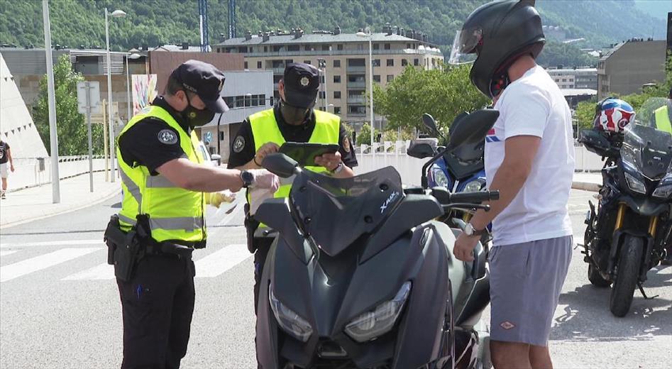 La campanya de la policia centrada en les motocicletes es tanca a