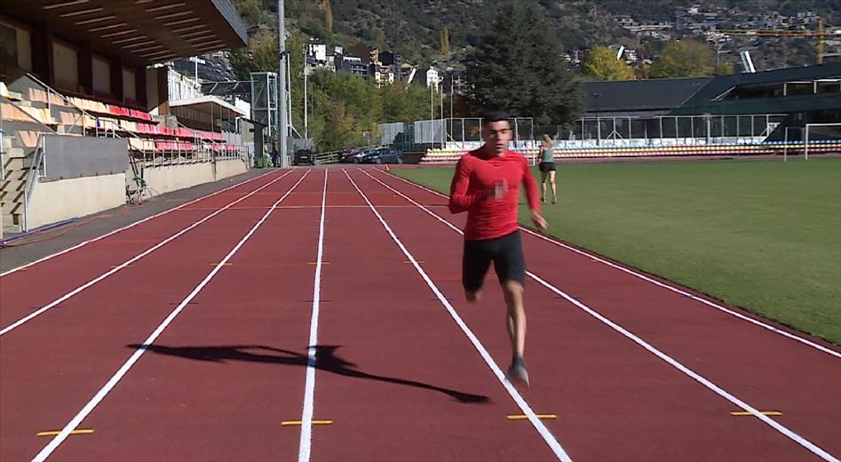 Nahuel Carabaña és el representant andorrà als 3.000 metres obsta