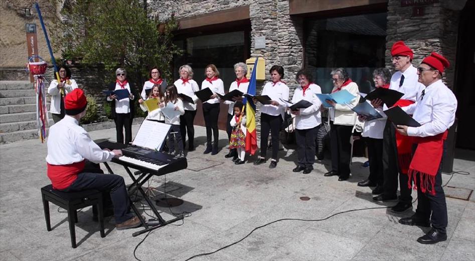 Aquest diumenge de Pasqua, Ordino ha celebrat la tradicional cant