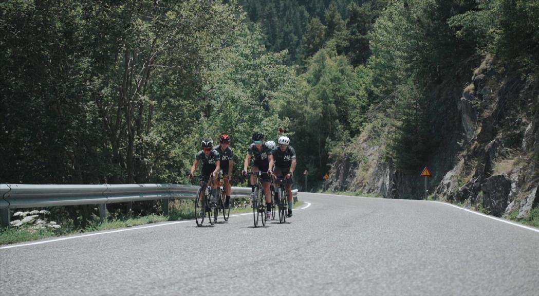 La carretera de Comallemple serà només per a ciclistes els caps de setmana a l'estiu