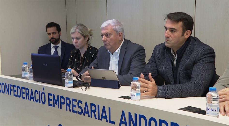 El president de la Confederació Empresarial Andorrana s&#3
