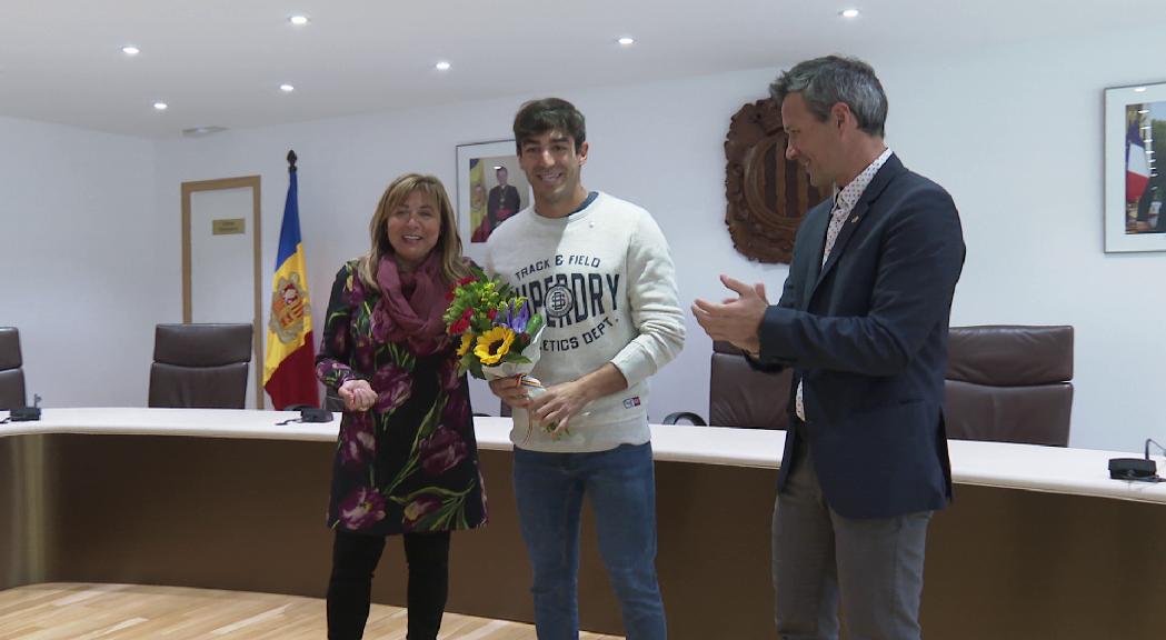 El comú d'Andorra la Vella ret homenatge a Joan Verdú per una temporada de somni