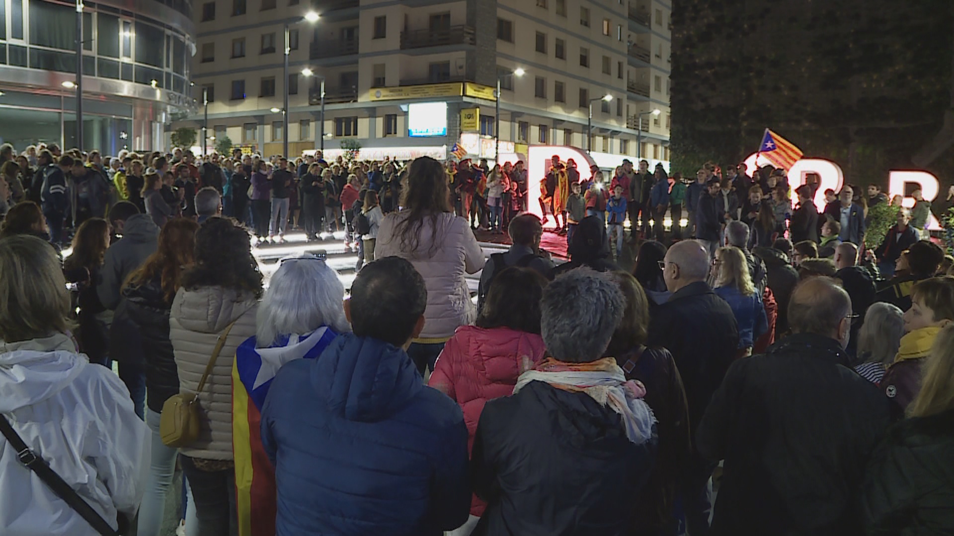 Concentració a Andorra la Vella contra la sentència del procés
