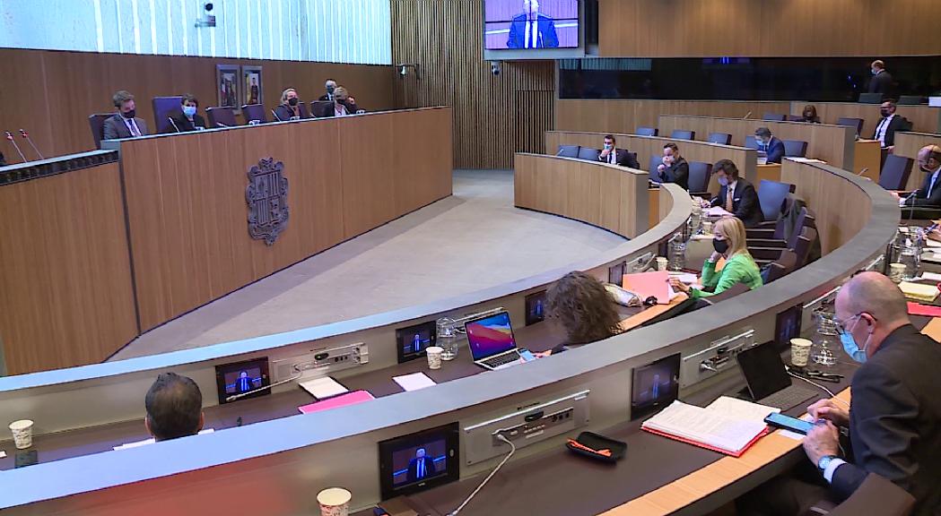 El Consell General aprova per assentiment prendre en consideració la llei del referèndum