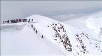 Dos equips andorrans completen el trofeu Mezzalama d'esquí de muntanya