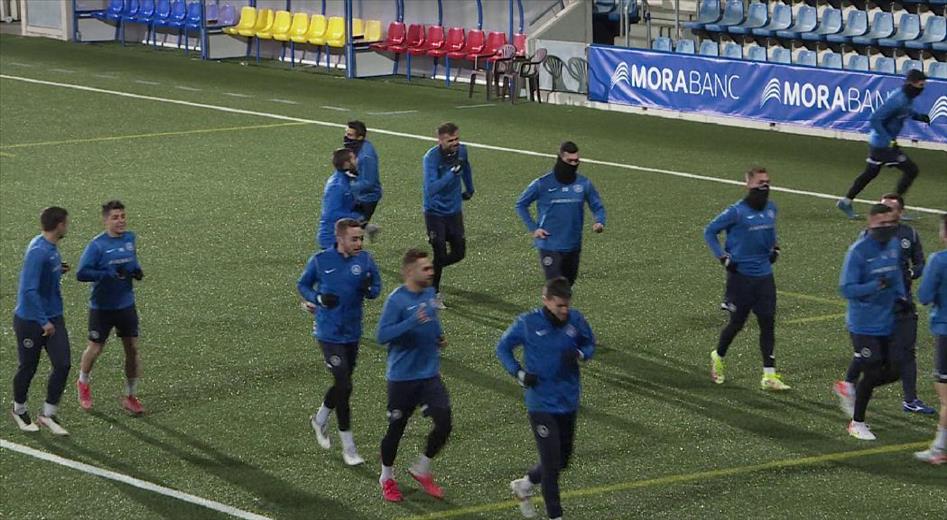 El FC Andorra ha confirmat dos positius per la Covid-19 en la tor