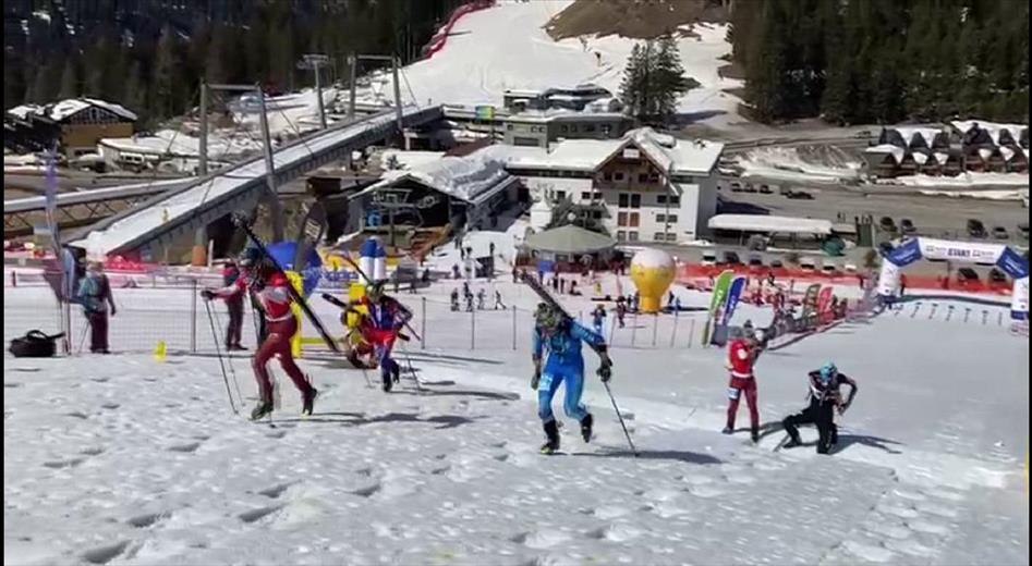 La delegació andorrana d'esquí de muntanya a les fi