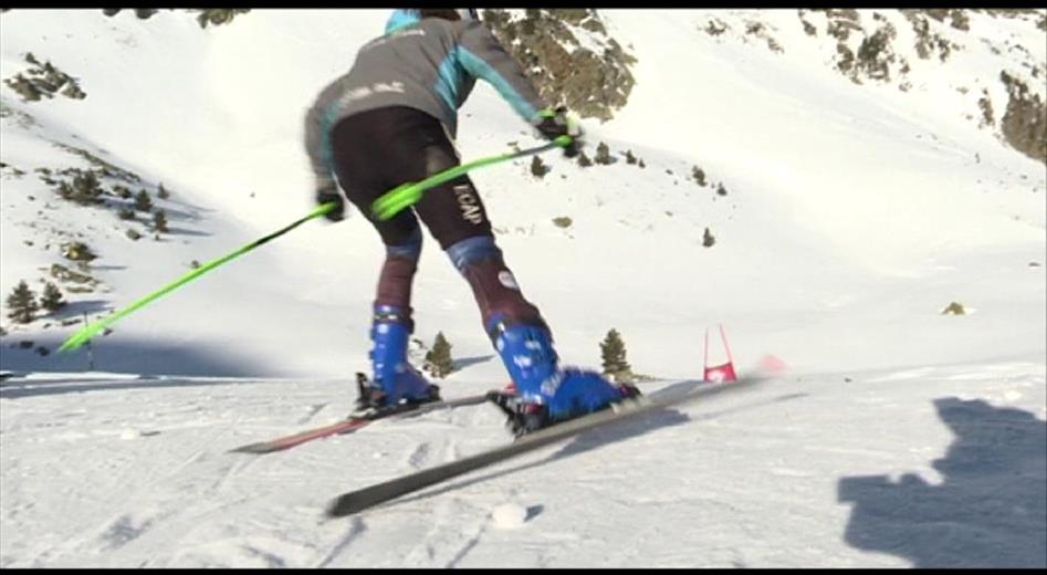 En esquí, l'equip de tècnica d'alpí 