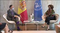 Espot exposa a la directora general de la UNESCO la candidatura per considerar Andorra reserva de la biosfera