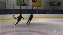 Les estrelles del patinatge artístic Browning i Czisny s'entrenen al Palau de Gel 