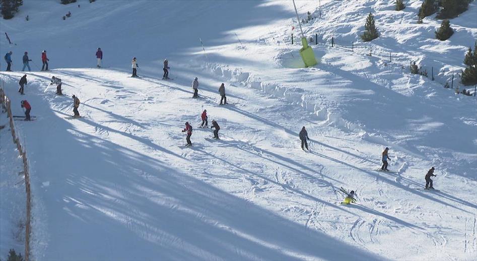 L'esquiador que aquest diumenge va patir un accident a pistes i v