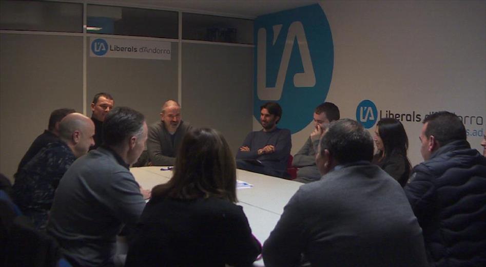 El comitè executiu de Liberals d'Andorra ha celebrat la pr