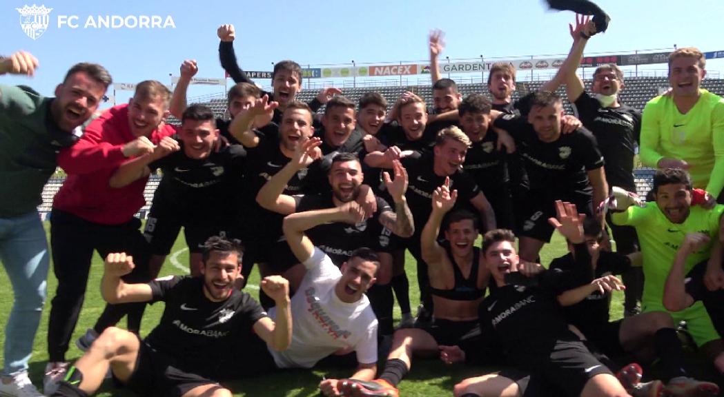 El FC Andorra aconsegueix l'ascens a Primera RFEF i continua aspirant a pujar a Segona A