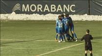 L'FC Andorra aconsegueix tres punts d'or amb un gol providencial de Carlos Martínez al minut 88