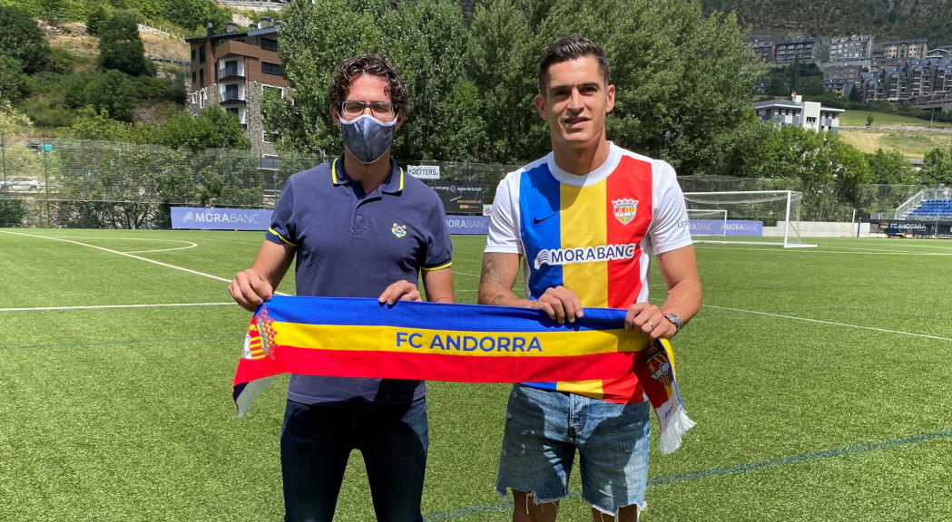Marc Pedraza, reforç de luxe per al mig del camp del FC Andorra