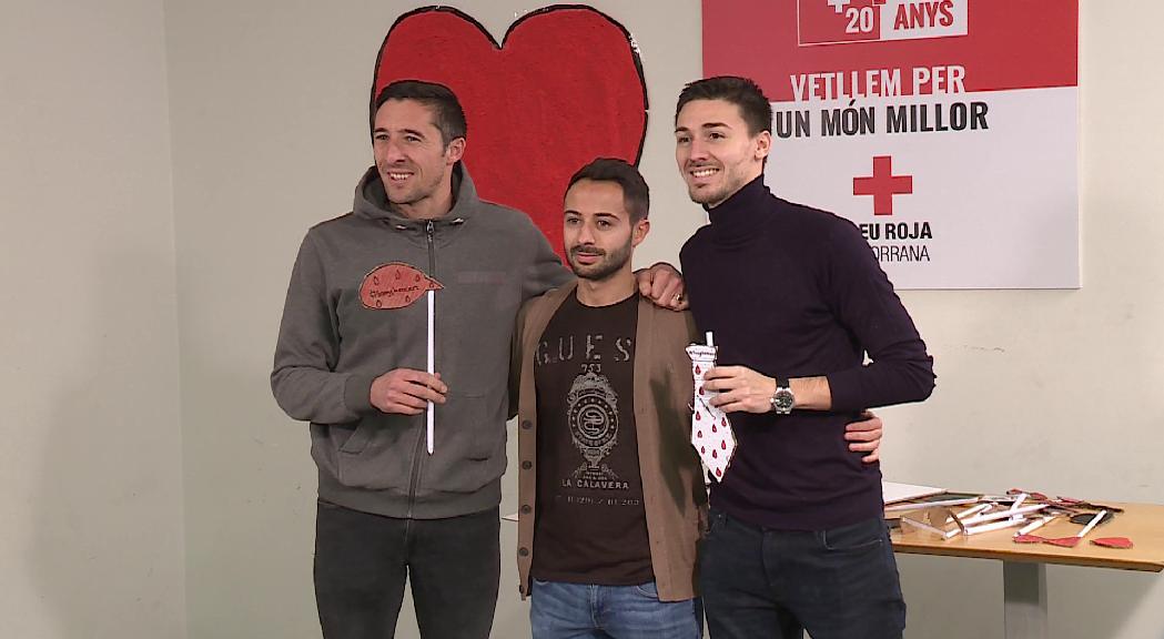 L'FC Andorra se suma a la recollida de sang de l'Escola Andorrana