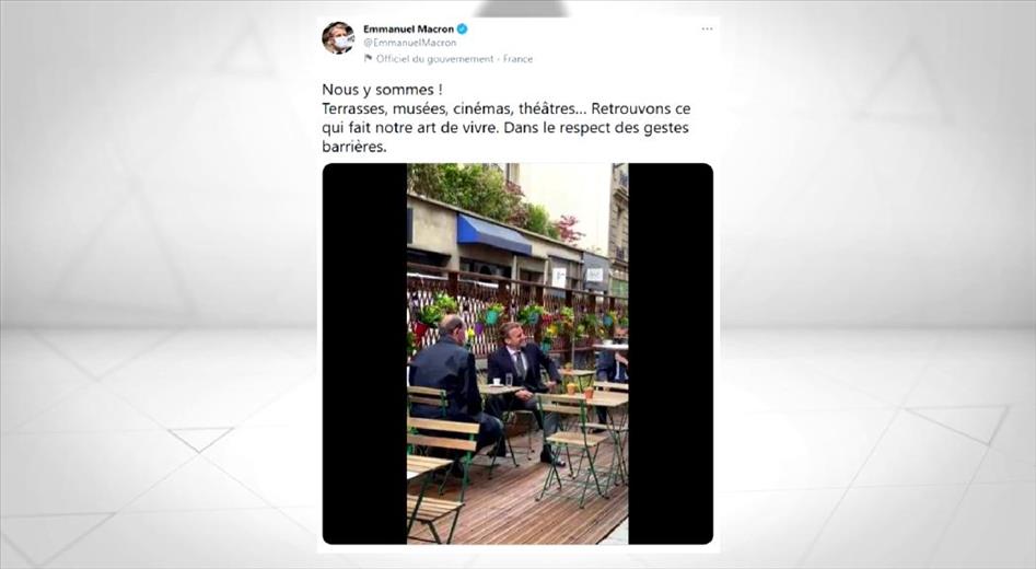 Mig any després, França reobre les terrasses de bars i restaurant
