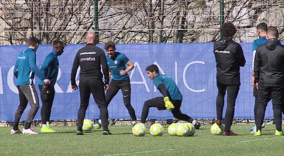 El Futbol Club Andorra ha iniciat la campanya solidària &#