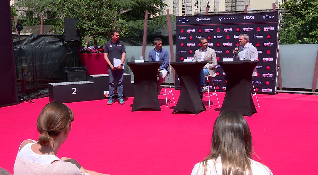 El Govern vol ampliar l'acord amb Ironman per continuar celebrant l'Andorra Multisport Festival amb un programa revisat