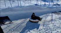 Grandvalira estrena el tobogan de neu més llarg d'Europa