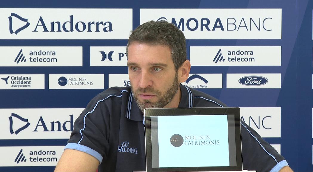 Ibon Navarro sobre l'estrena a València: "A vegades és millor començar amb un partit de màxim impacte"