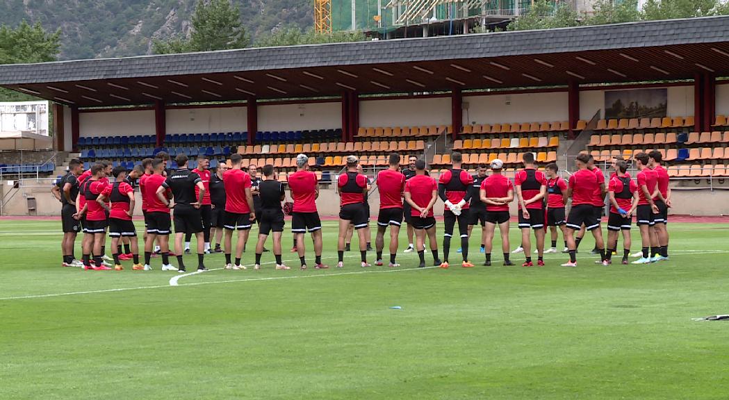 Il·lusió i nervis, sentiments de la plantilla del FC Andorra dies abans de començar la lliga