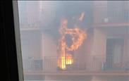 Incendi a un pis de Sant Julià amb cinc ferits per inhalació de fum